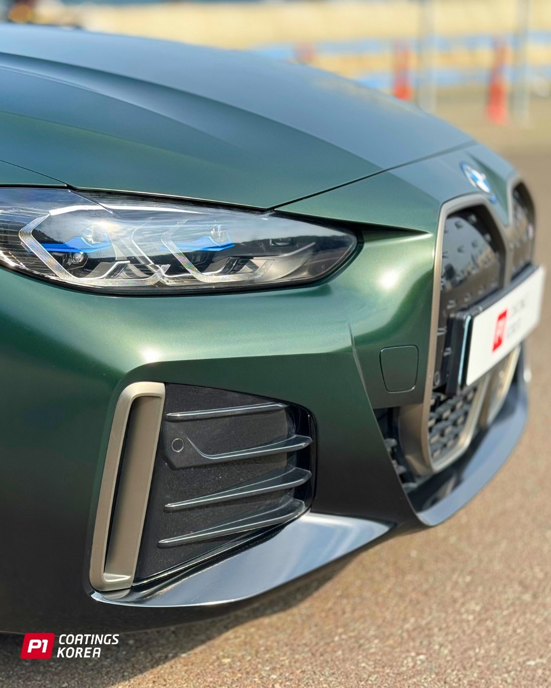BMW뿌리는랩핑